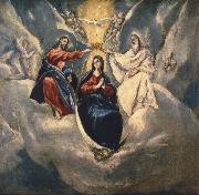 El Greco The Coronation ofthe Virgin oil